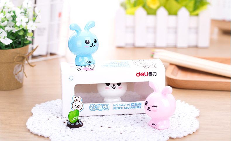 得力0521-02多个装学生卷笔刀卷笔器削笔刀卡通创意造型 得力0521-02多个装学生卷笔刀卷笔器削笔刀卡通创意造型