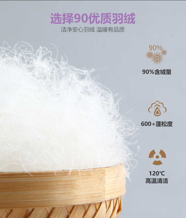 波司登旗下 冰洁 女士印花中长款羽绒服 90%白鸭绒 图5