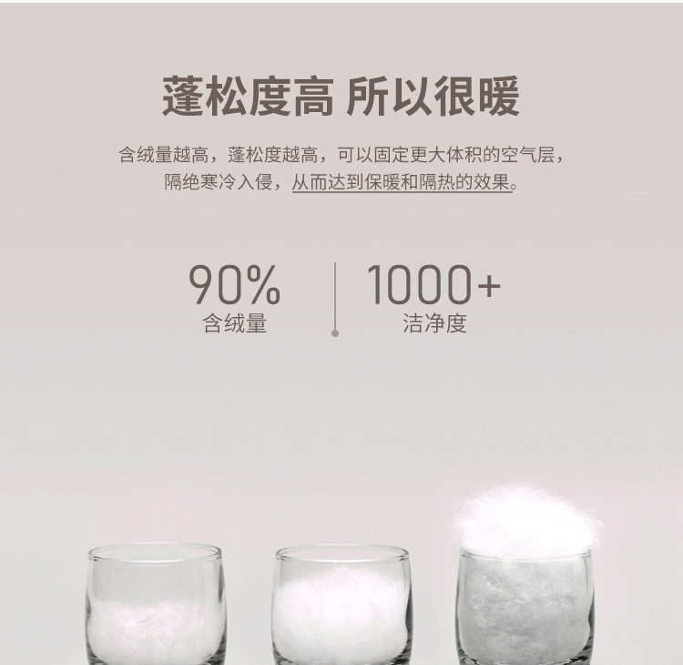 波司登旗下 冰洁 女士 轻奢狐狸毛领 白鸭绒羽绒服 90%含绒量 图4