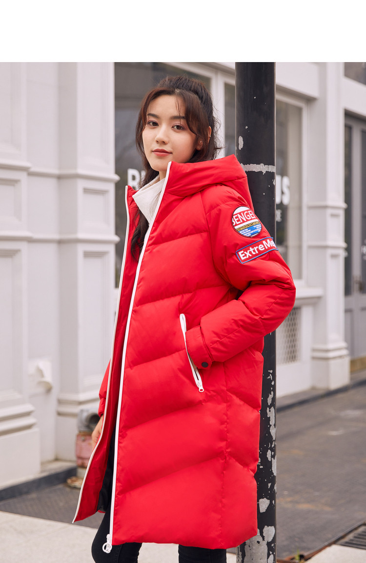 冰洁 女士 90白鸭绒 户外迷彩羽绒服 图20