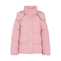 Snow Flying 2024 new autumn and winter womens short down jacket with removable hood thickened soft warm fashionable and versatile