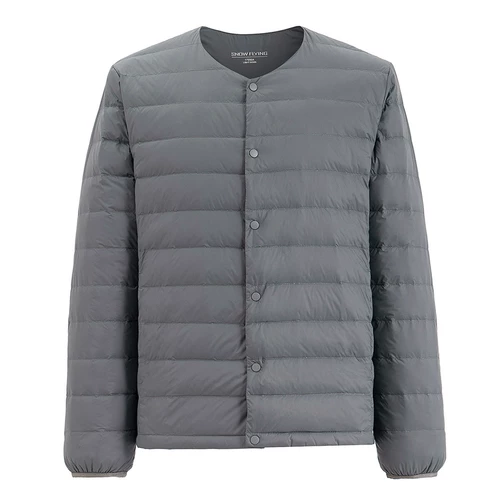 Осенний удерживающий тепло пуховик подходит для мужчин и женщин для влюбленных, круглый воротник