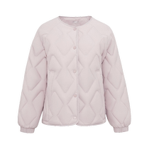 Flying in the Snow 2024 Autumn and Winter New Womens Diamond Round Neck Down Jacket Undershirt Fashionable Simple Versatile Youthful Casual