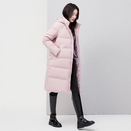 反季促销！SNOW FLYING雪中飞X00140820 女士中长款羽绒服