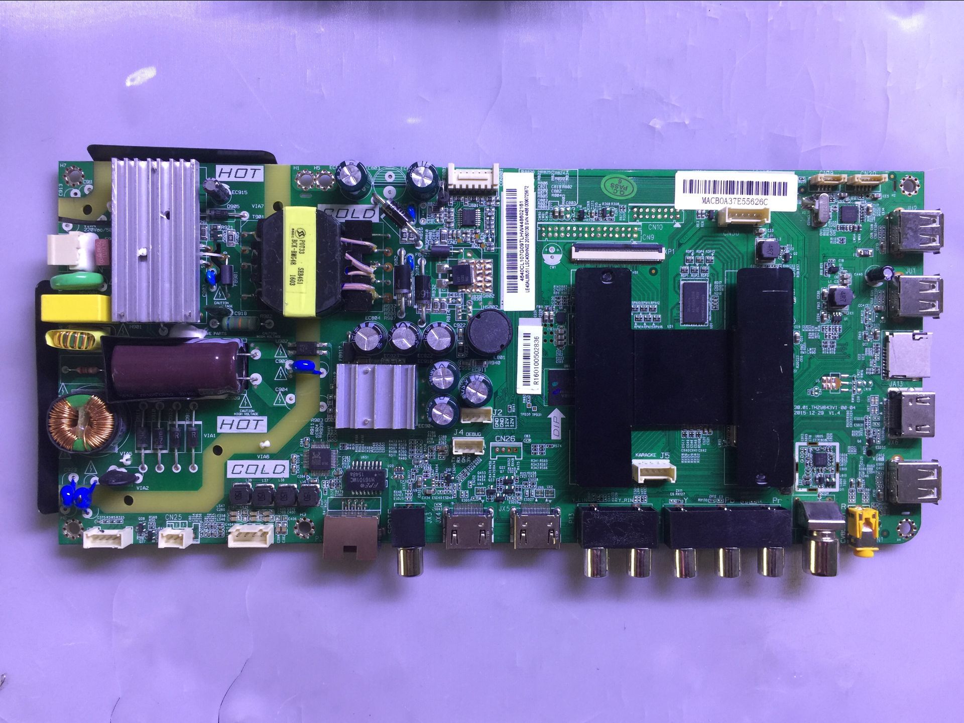 Original Haier LE40AL88U51 LE40R31 motherboard 0090725672 5872 0090725128B
