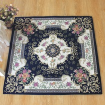 Ingléen American countryside square Living room Carpet Entrance Mat Ground Mat Computer Chair Cushion Footbed Carpet Customizable