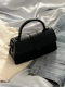 blogger ພາສາເກົາຫຼີຂອງແບບດຽວກັນສີແຂງ textured ຖົງຂະຫນາດນ້ອຍຂອງແມ່ຍິງແສງສະຫວ່າງ Luxury niche ການອອກແບບໂທລະສັບມືຖື lipstick bag hand-held crossbody bag