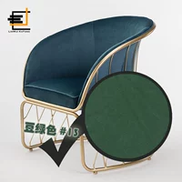 Светло-зеленый бархат №13