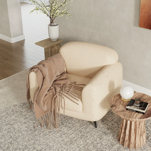 Ткань, кремовый диван для гостиной для отдыха