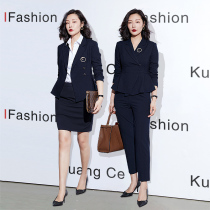 Positive Dress Women Suit 2022 Spring New Temperament Fashion Professional Clothing Sales Department Interview Teachers Suit Workwear