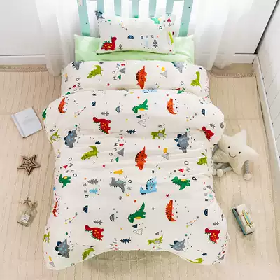 Children's quilt kindergarten nap small quilt newborn baby quilt air conditioner cover quilt cotton autumn and winter