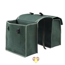 2022 Motorcycle Trunk two sides bag delivery with Canvas Covered Electric Car Retrofit Bag side hanging saddle tool