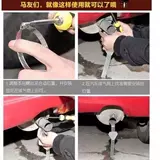 Автомобильный антистатический продукт Статический полосатый металл в малый треугольник Статический электростатический артефакт, обладающий малым треугольником.