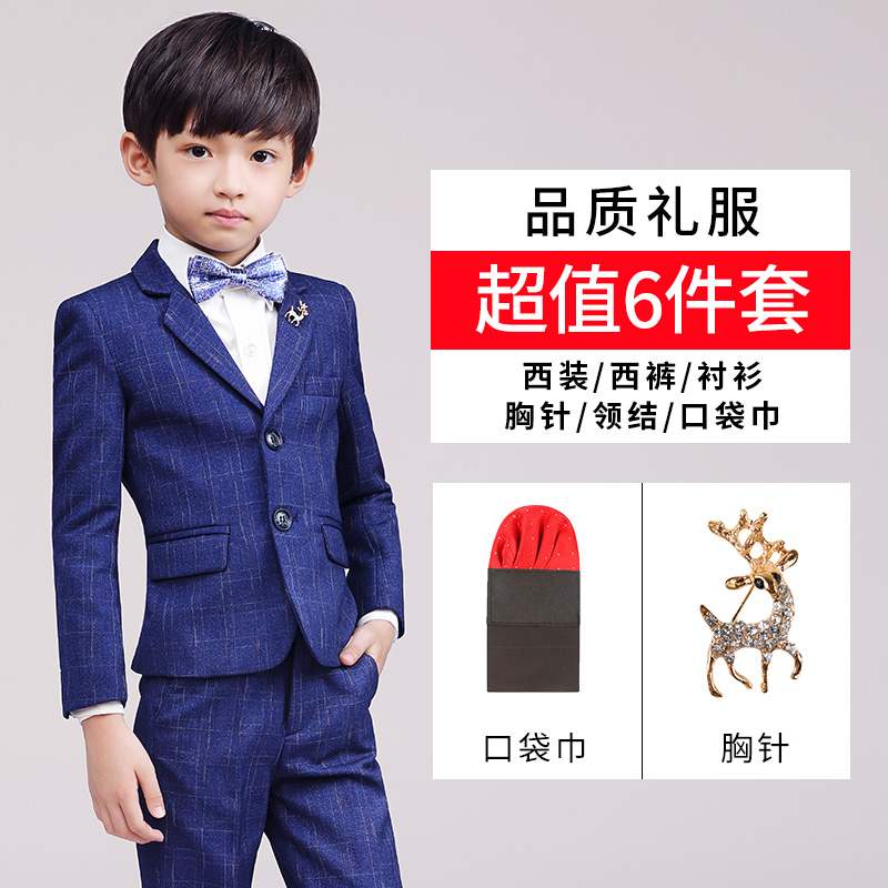 Childrens childrens phù hợp với mùa xuân hai mảnh hai mảnh thiết lập năm 2019 bộ boys khí nước ngoài childrens quần áo cậu bé bộ Hàn Quốc.