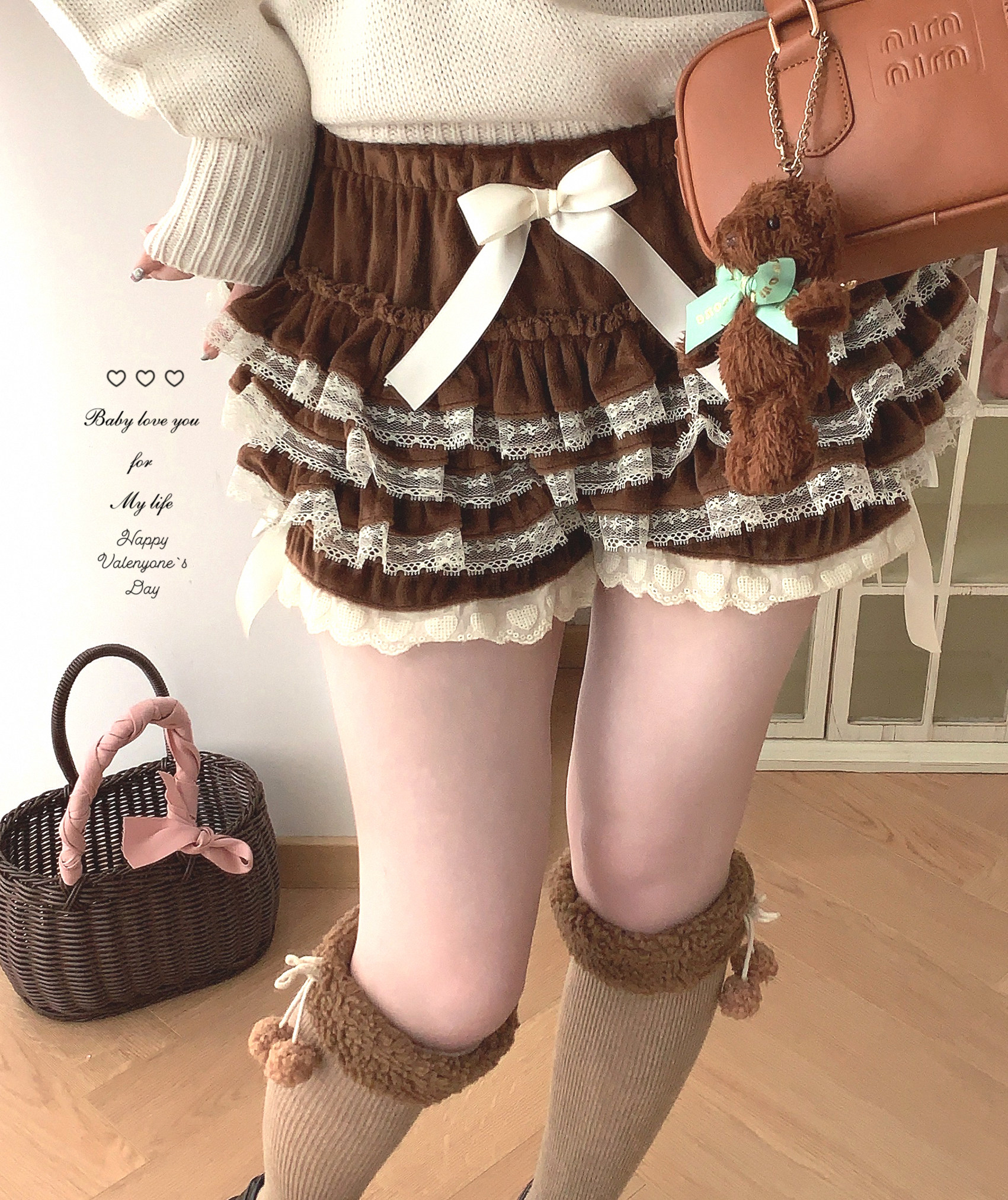 *sleepingdoll ручной работы * тыква сын бархат Слой торт осень и зима версия тыква брюки 