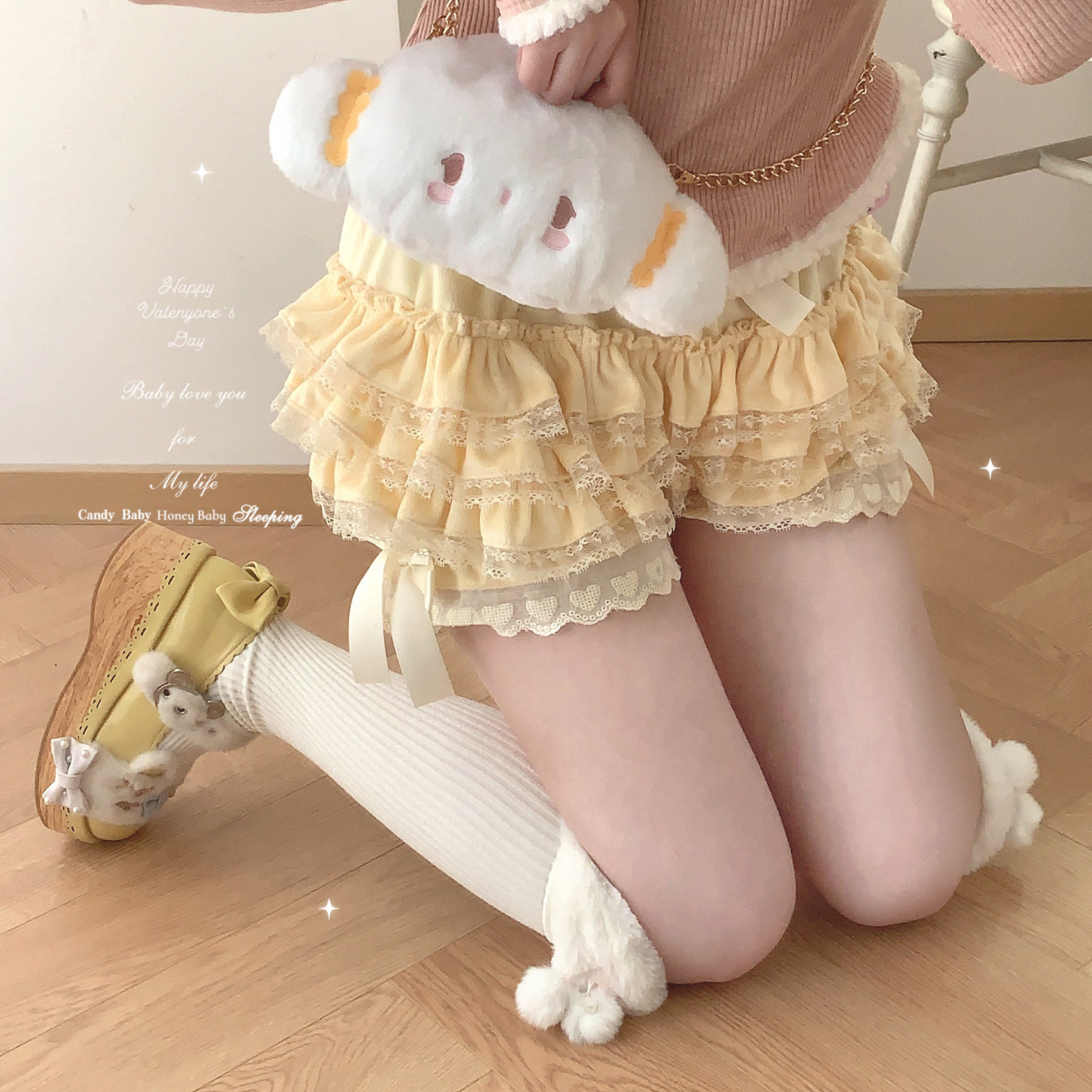 *sleepingdoll ручной работы * тыква сын бархат Слой торт осень и зима версия тыква брюки 