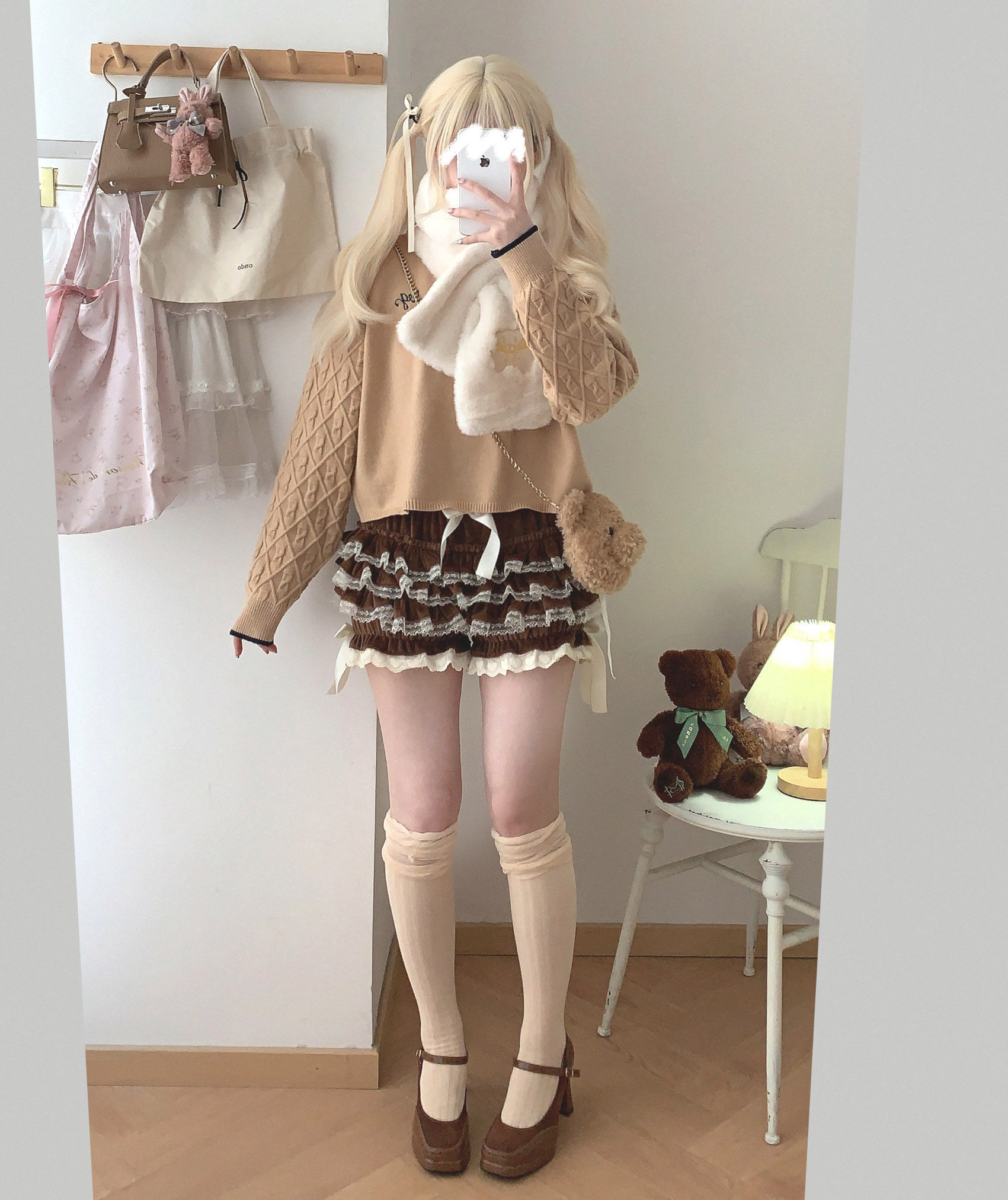 *sleepingdoll ручной работы * тыква сын бархат Слой торт осень и зима версия тыква брюки 