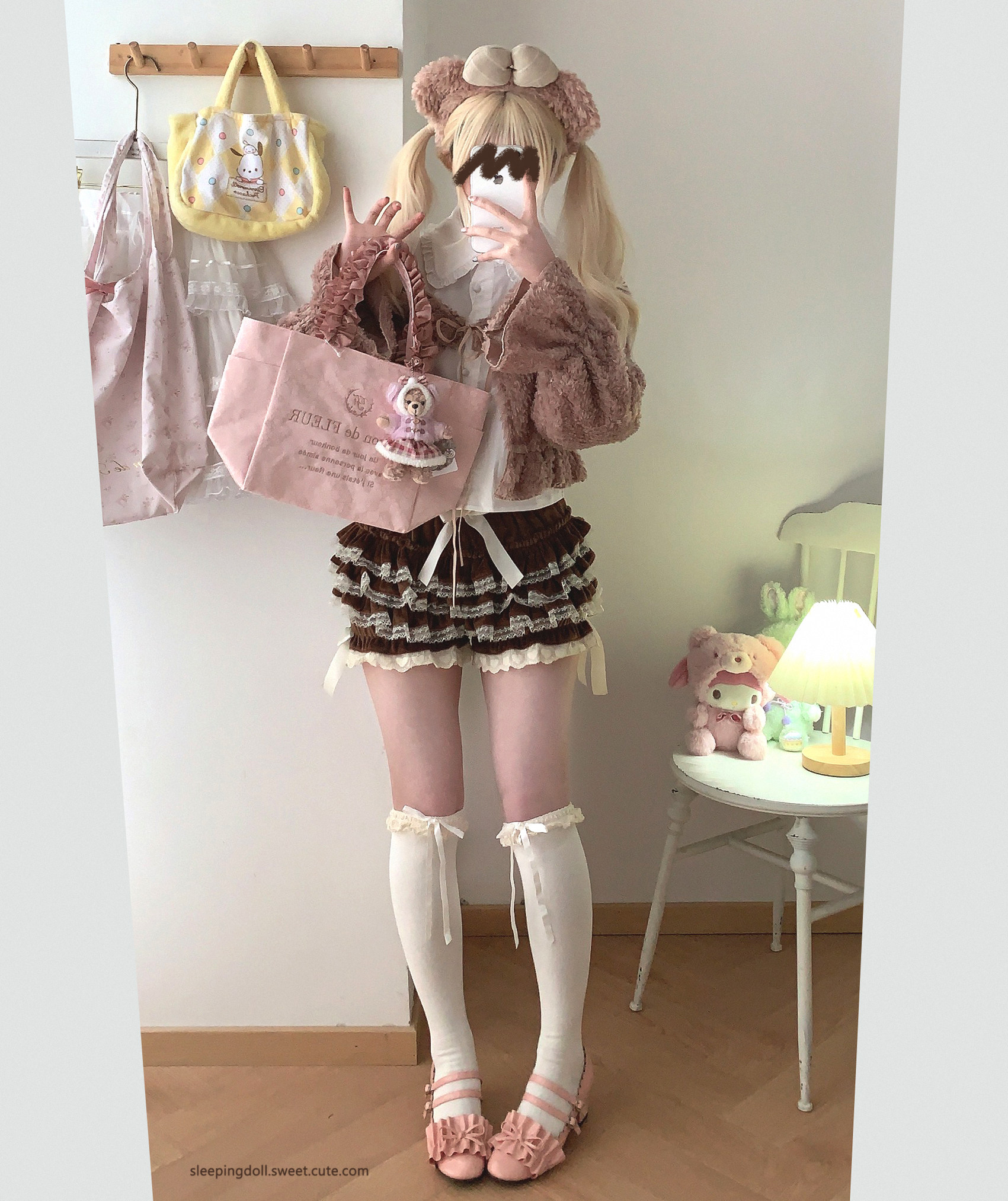 *sleepingdoll ручной работы * тыква сын бархат Слой торт осень и зима версия тыква брюки 