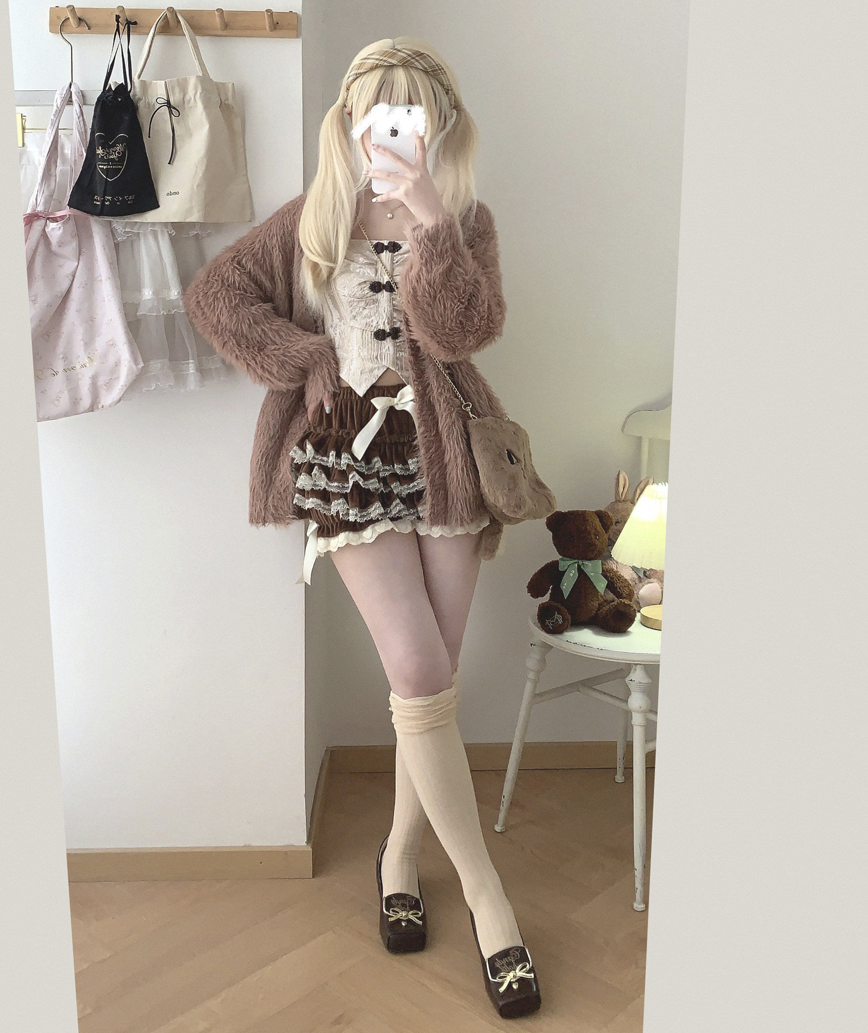 *sleepingdoll ручной работы * тыква сын бархат Слой торт осень и зима версия тыква брюки 