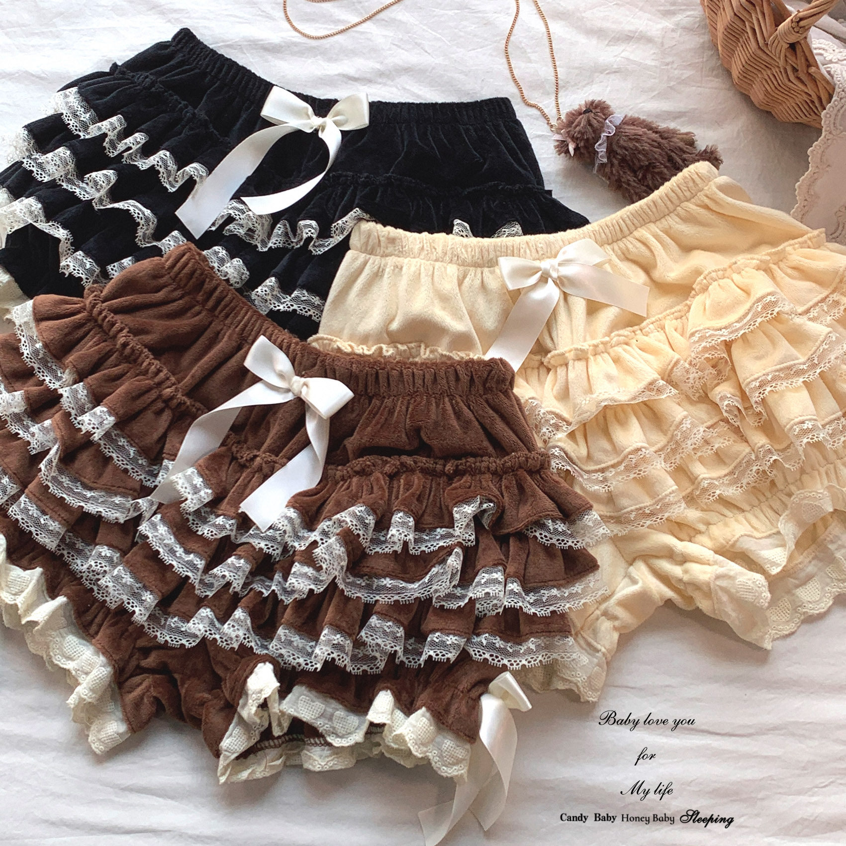 *sleepingdoll ручной работы * тыква сын бархат Слой торт осень и зима версия тыква брюки 