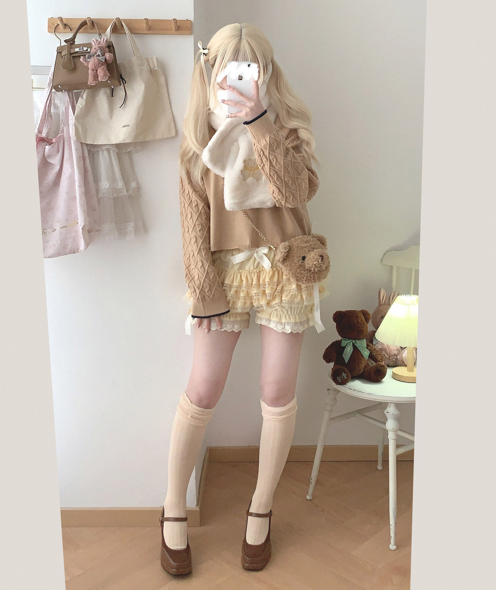 *sleepingdoll ручной работы * тыква сын бархат Слой торт осень и зима версия тыква брюки 