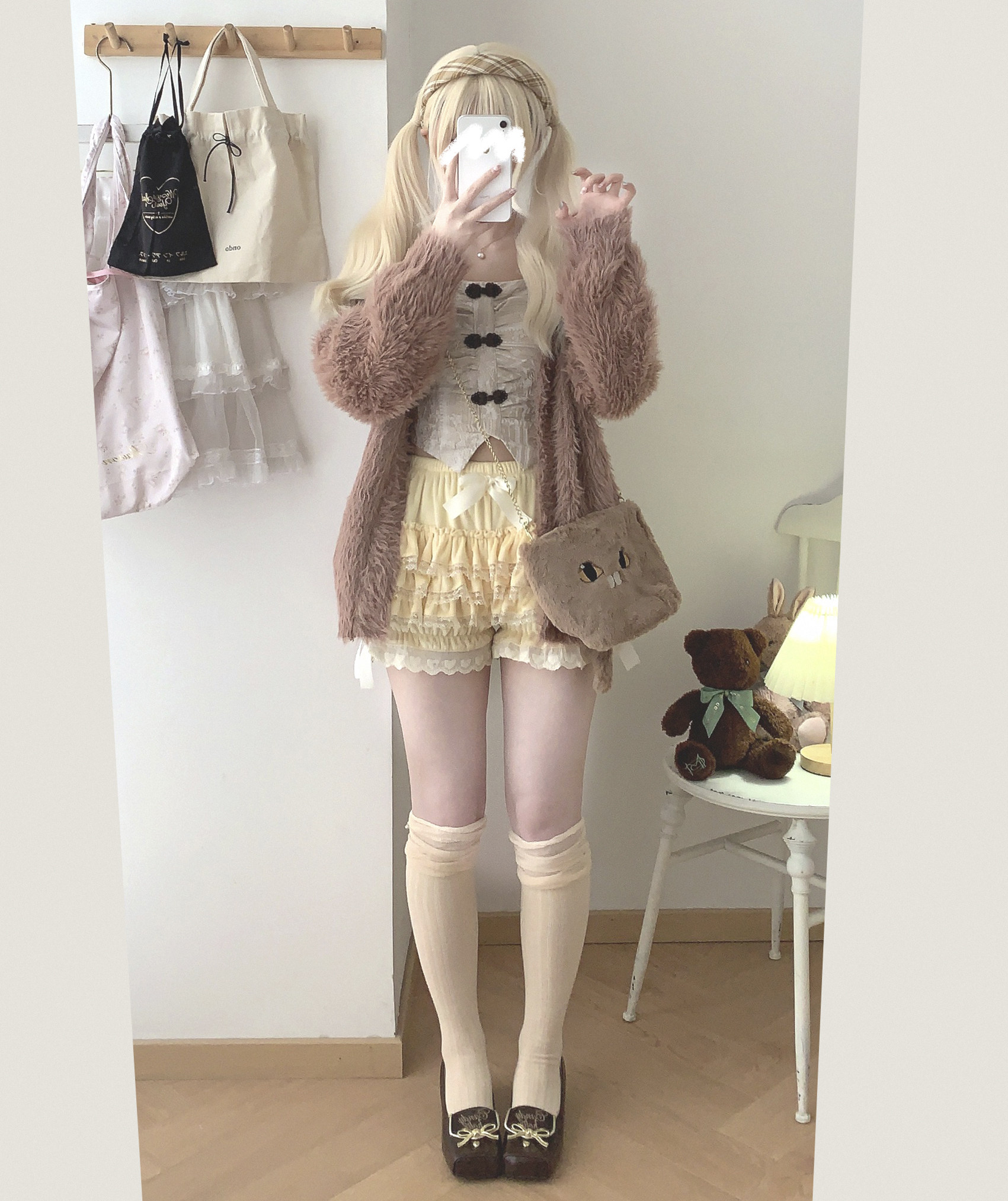 *sleepingdoll ручной работы * тыква сын бархат Слой торт осень и зима версия тыква брюки 