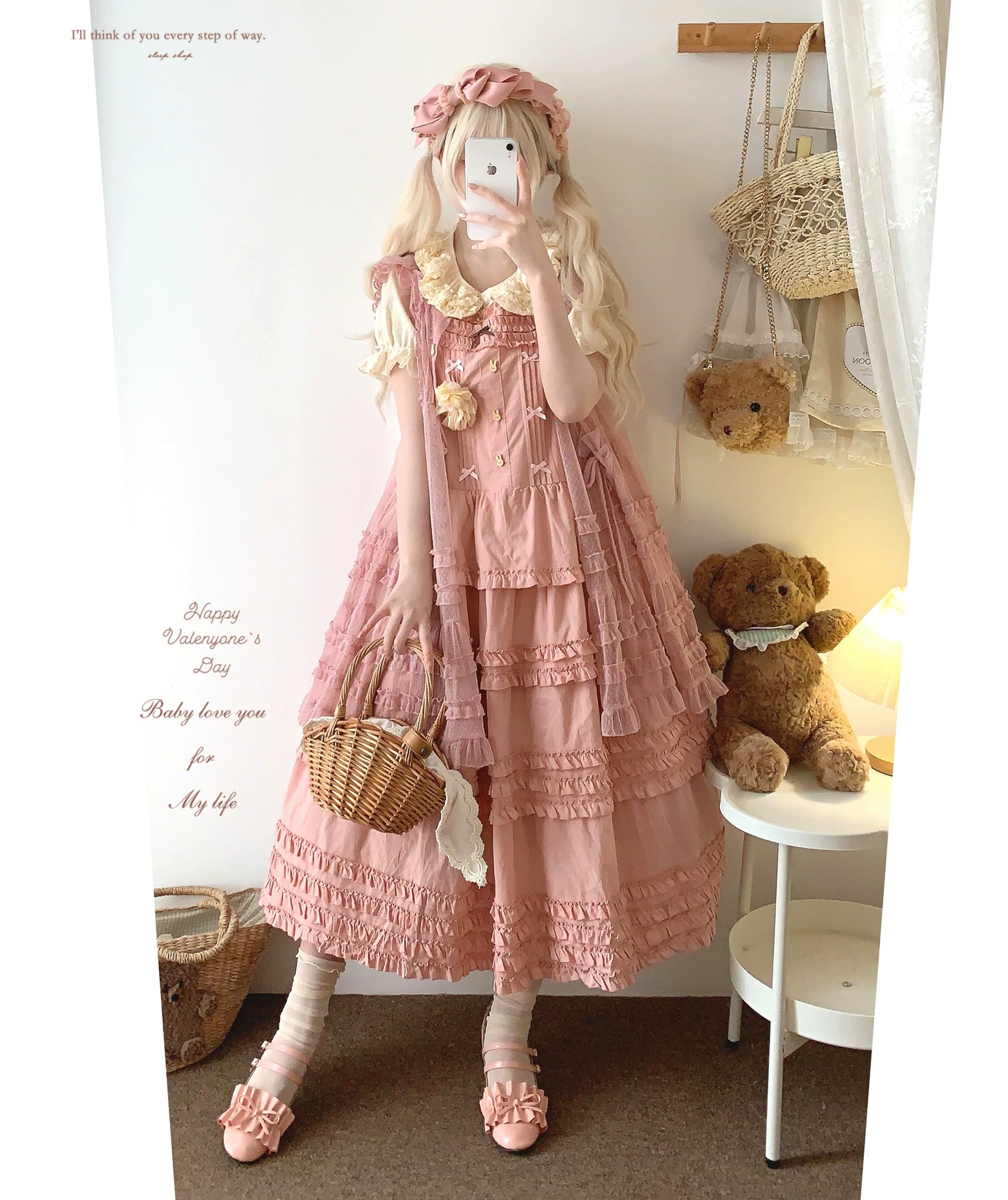 * Sleepingdoll Homemade* Дикая Цветочная Хомоця Saton Saton атласный хлопковый мешок-сак