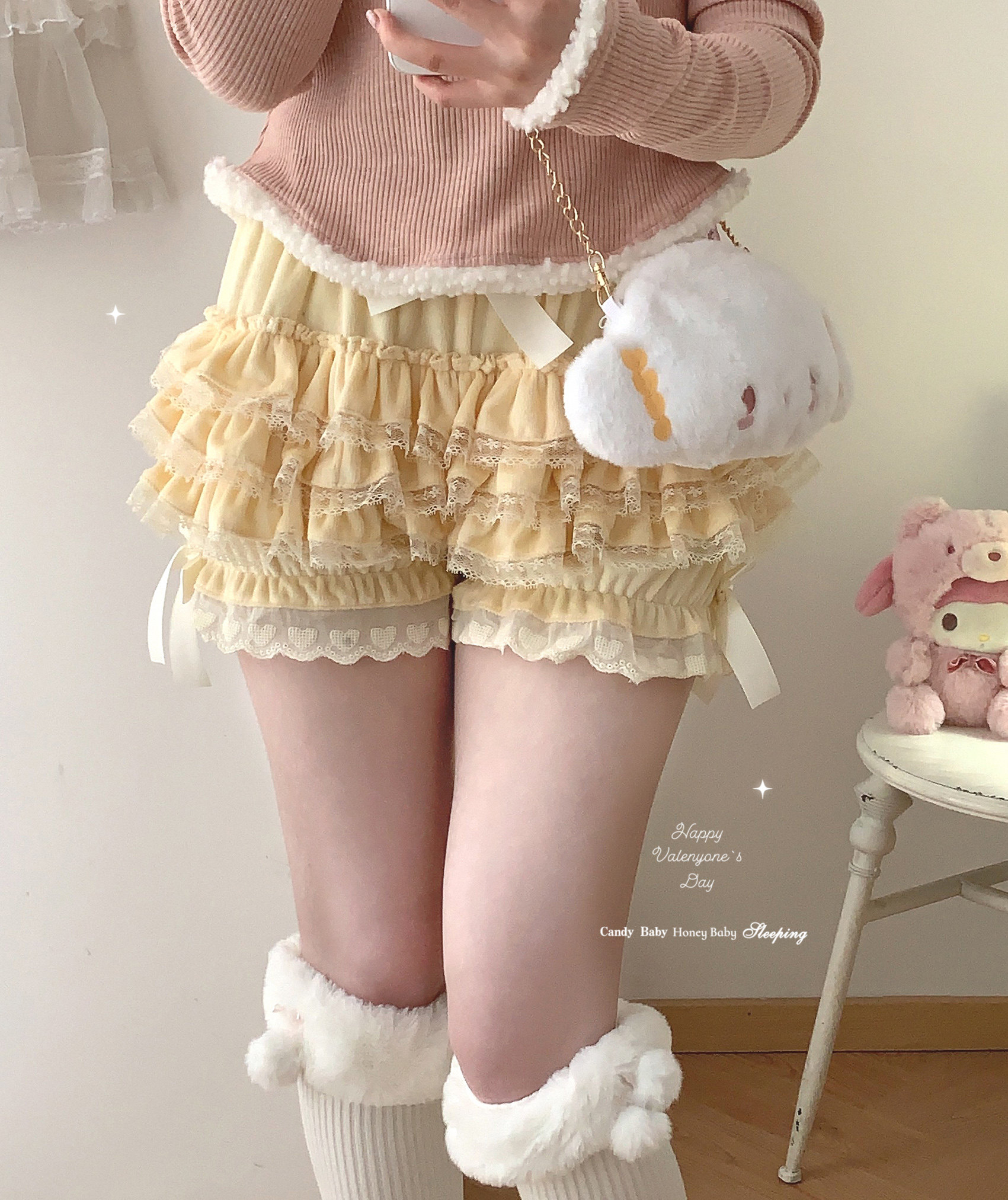 *sleepingdoll ручной работы * тыква сын бархат Слой торт осень и зима версия тыква брюки 