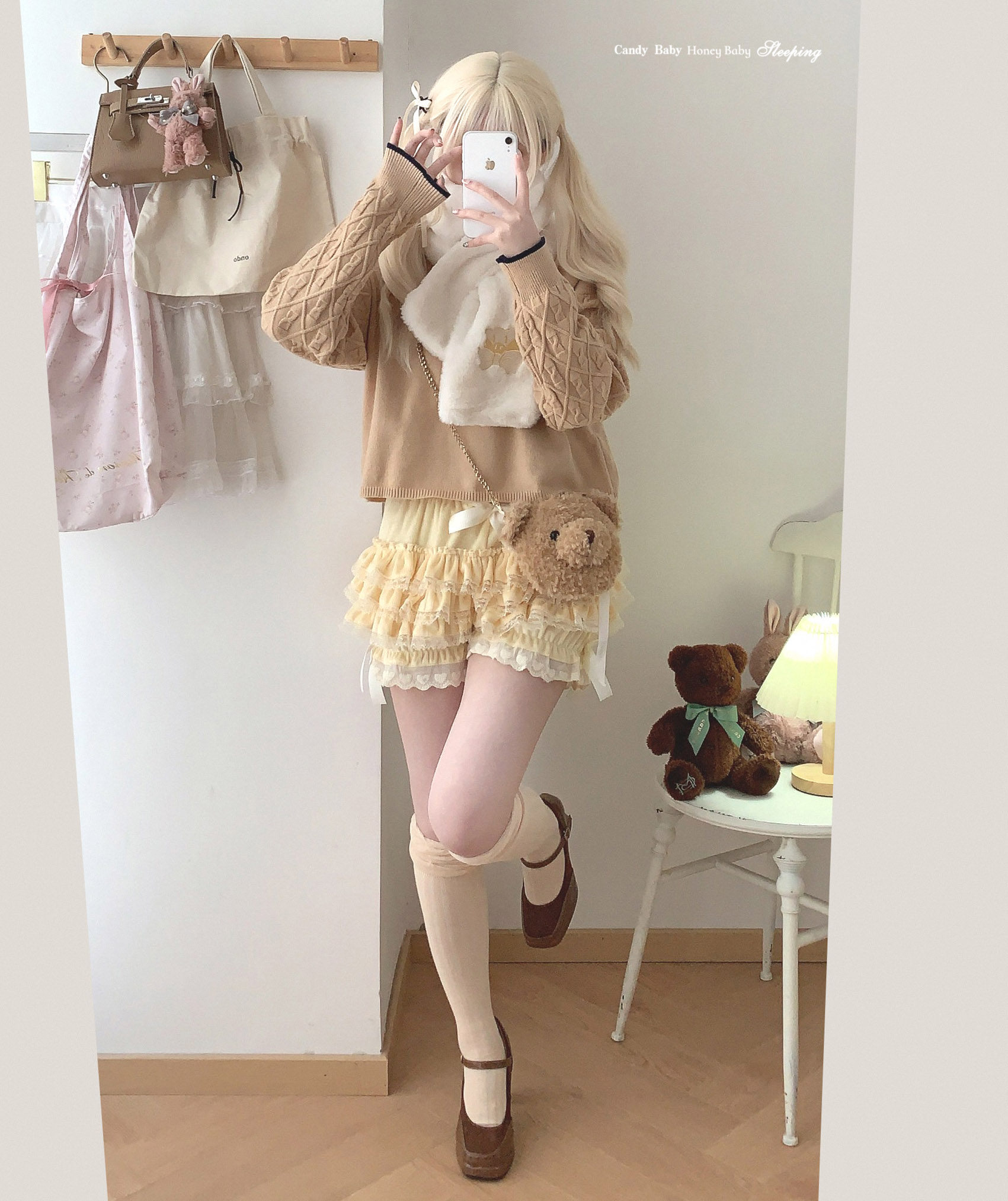 *sleepingdoll ручной работы * тыква сын бархат Слой торт осень и зима версия тыква брюки 