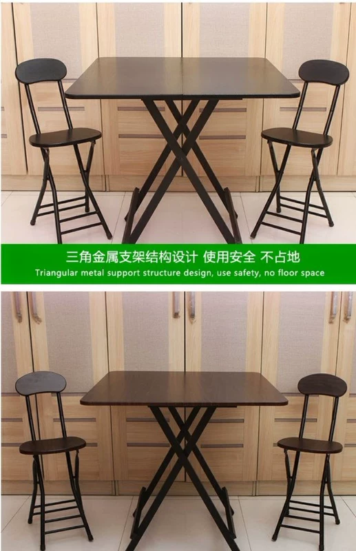 Bàn ăn nhà gấp bàn ăn gia đình 2 người - 4 căn hộ nhỏ Zhuozi đơn giản tròn ngắn - Bàn bàn máy tính đẹp