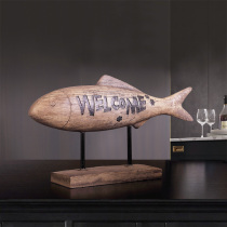 Nordic Decorative fish Merchants Home Decorative Goods Shops Opening front TV Cabinets Feng Shui Gift Crafts