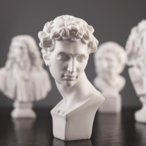 David plaster statue ornaments Nordic light luxury statue creative artwork modern living room wine cabinet home decorations