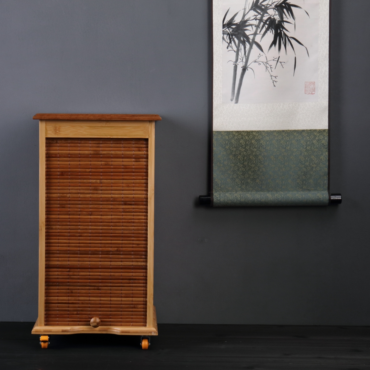 Association between bamboo multilayer drawer boxes of pu - erh tea storage cabinet tea cake tea ano deposit ark of sect tea tea