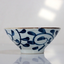 Basket Color Hook Vines Day Style Glazed Beige Rice Bowl Small Soup Bowl sauce Bowl Taste one thousand Bucket Hat Bowl Horn Small Bowl Ingredients Bowl