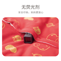 High-end high-end baby cotton clothes winter jumpsuits thickened autumn and winter suits newborn New Years greetings clothes baby full