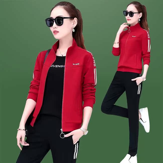 2019 áo len mới phù hợp với thời trang nữ mùa xuân và mùa thu Phiên bản Hàn Quốc của thể thao thủy triều và mùa xuân giải trí quần áo nữ mỏng - Áo len áo khoác vest nữ