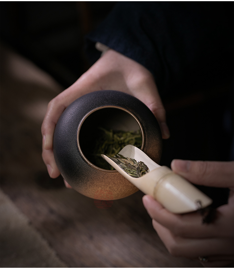 Jiangnan past tureen tea set fu jade and coarse ceramic kung fu tea set household Chinese teapot set
