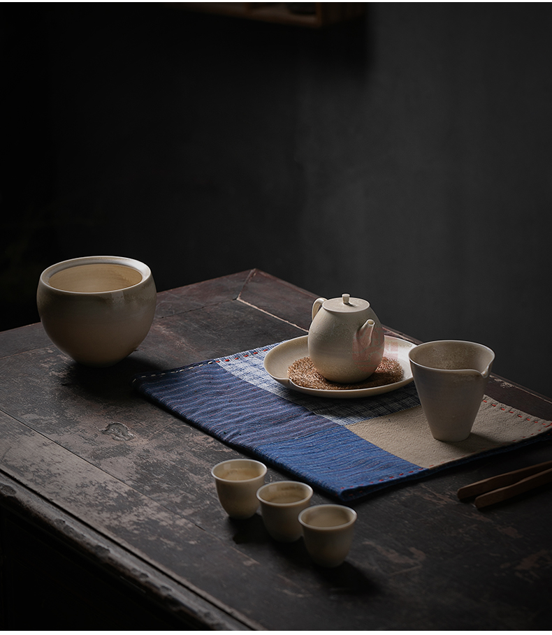 Jiangnan hand past kung fu small sample tea cup tea cups of household ceramics firewood single tea tea set single CPU