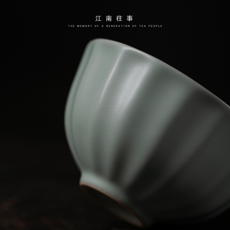 Jiangnan past your up kung fu small bowl ceramic tea cups tea cup to open the slice the porcelain sample tea cup, master cup