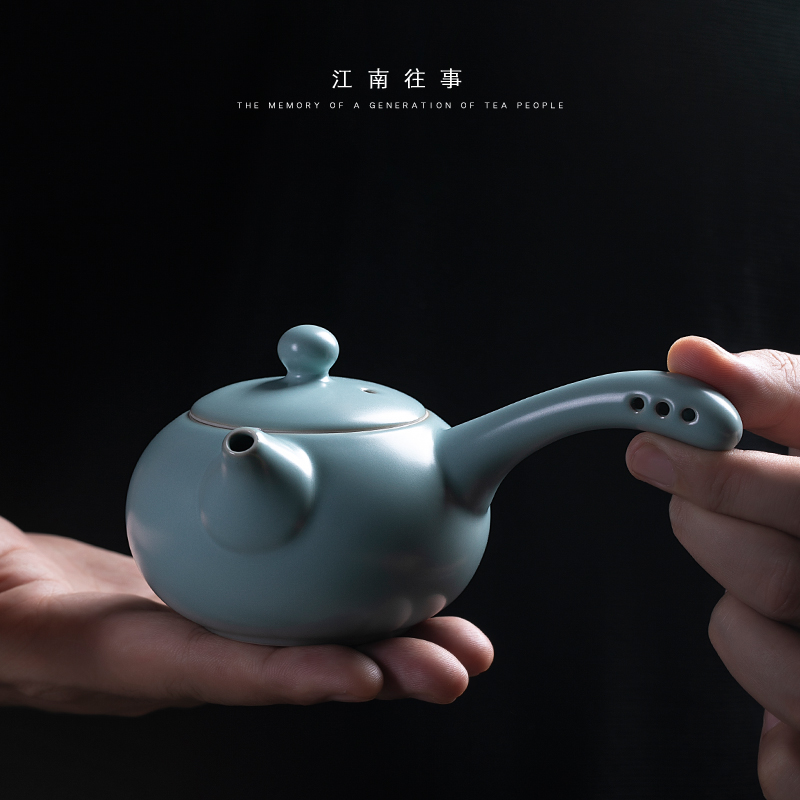 Jiangnan past shamrock and exquisite pot of your up black tea in teapot kung fu tea set your porcelain pot of small ceramic teapot