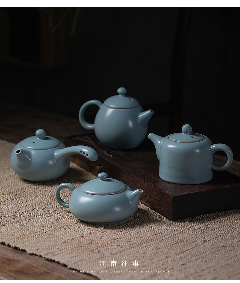 Jiangnan past shamrock and exquisite pot of your up black tea in teapot kung fu tea set your porcelain pot of small ceramic teapot