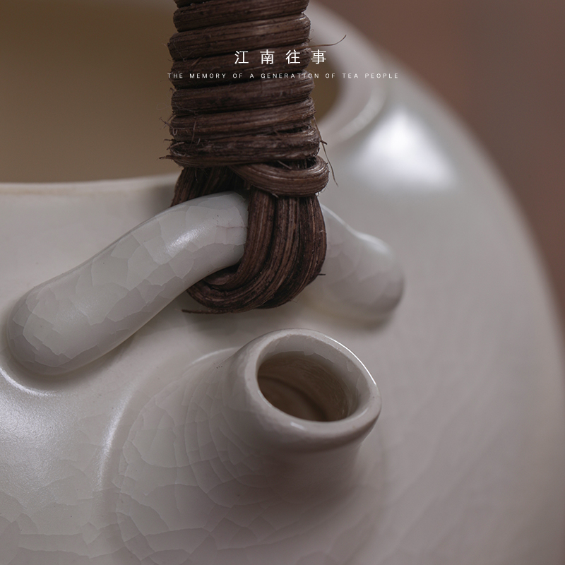 Jiangnan hand past the soda glaze girder TaoLu cooking pot pot of electricity large - sized ceramic tea set teapot household