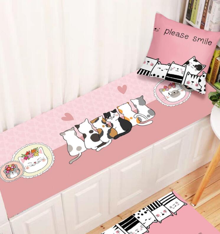 Floating Window Mat Free Tailoring Mesh Red Window Sill Mat All Season Universal Modern Simplicity Joins Wind Children Room Table Mat