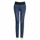Quần yiyang nữ 2018 mới mùa đông co giãn denim quần rộng size là quần lửng ấm quần cotton 4772 thời trang công sở nữ cao cấp Khởi động cắt