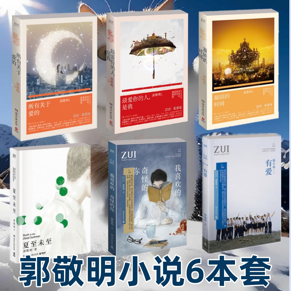 正規品新品入荷しました 郭景明小説6冊セット 夏至/愛のすべて/凍った時間/あなたを一番愛しているのは私です/私が好きな奇妙なあなた/愛がある