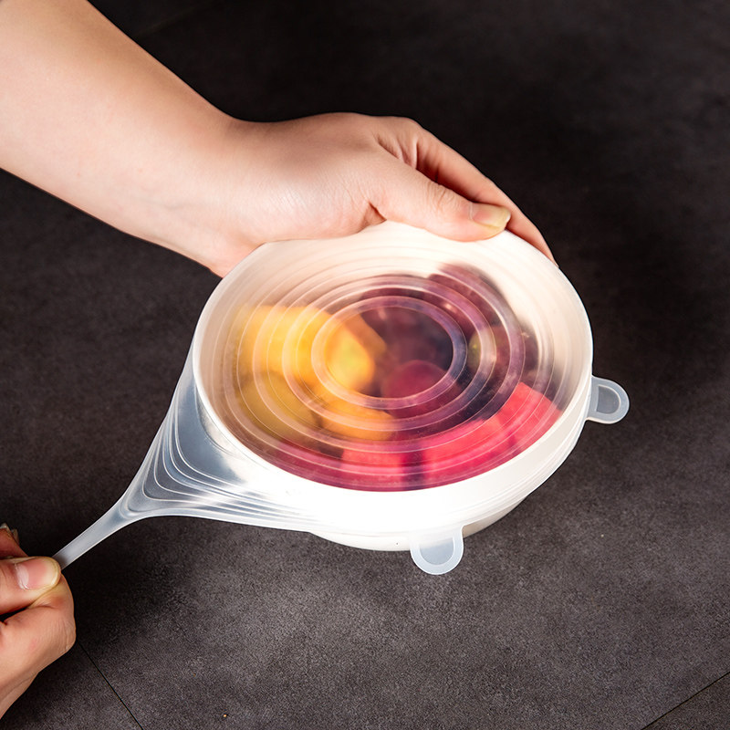 Leftover Intake Box Home Silicone Seal Plate Lid Preservation Lid Universal Fridge Universal Bowl lid