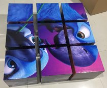 Large puzzle six-sided three-dimensional puzzle nine-Palace real-life puzzle puzzle building block game warm-up new game props