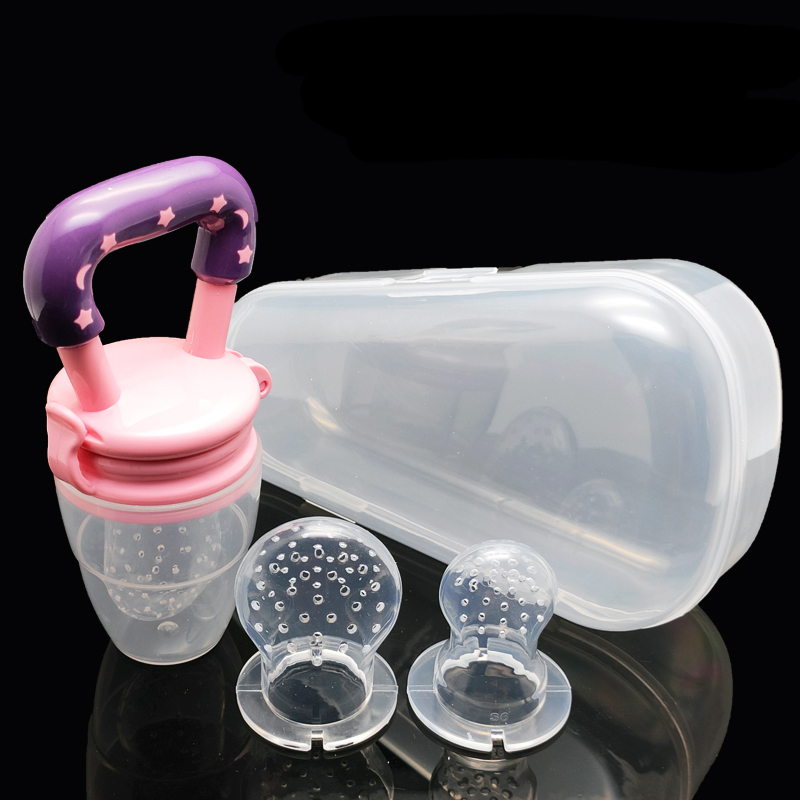 Baby eat water juice bite bag Fruit and vegetable music Baby bite music Feeding non-staple food pacifier Tooth fixing artifact Tooth grinding stick