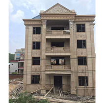 Natural Marble Gold Ephedra Rust Stone Red Rust Stone Villa Window Sill Line Stone Patio Pavilion Fake Mountain Stone Arch Bridge