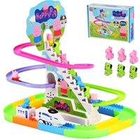 B.Duck, игрушка с рельсами, горка для мальчиков и девочек, утка